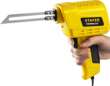 Набор &quot;Thermo cut&quot; для терморезки пенопласта, пластика, STAYER 45255-H2, 150 Вт, 2 ножа 45255-H2 купить в Нижневартовске