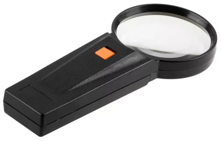 Лупа STAYER "STANDARD" с подсветкой, 3 кратное увеличение, диаметр линзы - 75мм 40522-75 купить в Нижневартовске