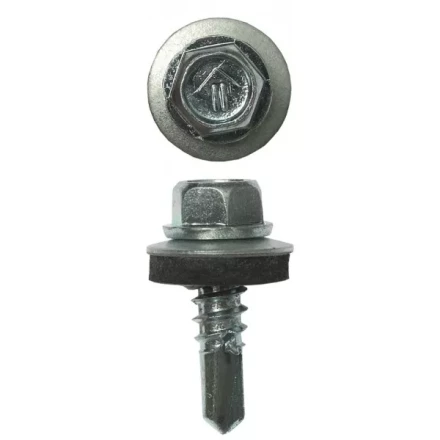 Саморезы ЗУБР "ПРОФЕССИОНАЛ" оцинков., для крепл. кров. матер. к металл. констр., 5.5x19мм, 2500шт 4-300310-55-019 купить в Нижневартовске