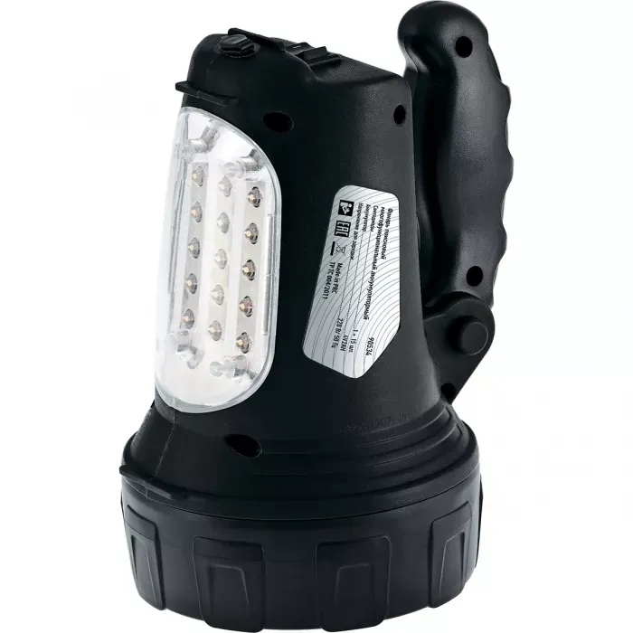 Фонарик поисковый, многофункциональный, аккумуляторный,1+ 15 LED , Stern 90534 купить в Нижневартовске