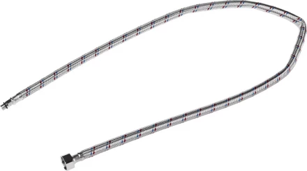 Подводка гибкая STAYER для воды к смесителям, оплетка из нерж стали, укороченная, г/ш 1/2" - 1м 51016-100 купить в Нижневартовске