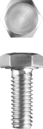 Болт ЗУБР "МАСТЕР" с шестигранной головкой, ГОСТ 7798-70, класс прочности 5.8, оцинкованный, M5x12мм, 5кг 303080-05-012 купить в Нижневартовске