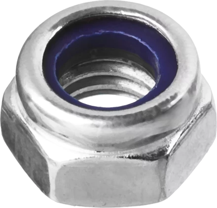 Гайки DIN 985 с нейлоновым кольцом пакет серия МАСТЕР купить в Нижневартовске