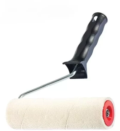 Валик "Велюр" пластмассовая ручка 250 мм ворс 4 мм D 40 мм шерсть  MATRIX 80889 купить в Нижневартовске