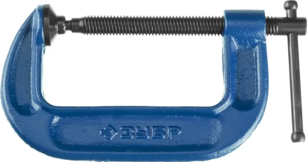 Струбцина  ЗУБР "ПРОФЕССИОНАЛ" тип "G", корпус - ковкий чугун, 100мм 32245-100_z01 купить в Нижневартовске