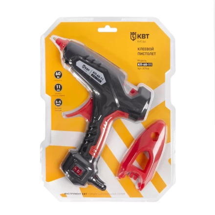 Пистолет клеевой КВТ КП-60-11 60 Вт, стержня 11 мм (87966) купить в Нижневартовске