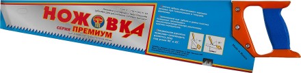 Ножовка &quot;ИЖ&quot; &quot;ПРЕМИУМ&quot; по дереву с двухкомпонентной пластиковой рукояткой, шаг 8мм, 500мм 1520-50-08_z01 купить в Нижневартовске