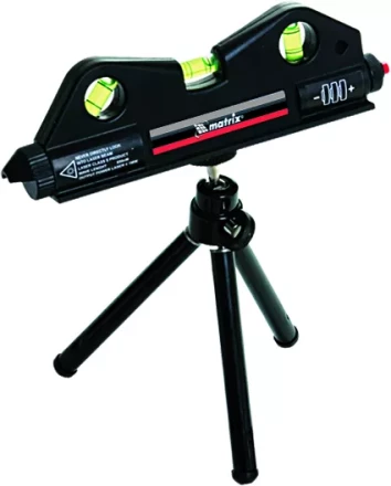 Уровень лазерный 170 мм 150 мм штатив 3 глазка  MATRIX 35020 купить в Нижневартовске