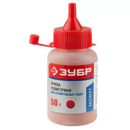 Краска ЗУБР разметочная для строительных работ, красная, 50г 4-06405-2_z01 купить в Нижневартовске
