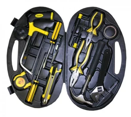 Набор инструмента 18 предметов пластиковый кейс 57051 купить в Нижневартовске