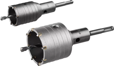 ЗУБР d 50, 68 мм, Alu кейс, набор коронок по бетону с оснасткой, Профессионал (29185-H2-1) купить в Нижневартовске