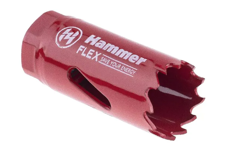 Коронка биметаллическая HAMMER Ф22х38мм 5/8" BiMETALL (224-003) купить в Нижневартовске