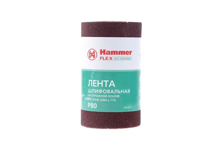 Лента шлифовальная в рулоне HAMMER Flex  216-012 купить в Нижневартовске