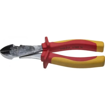 Бокорезы ЗУБР "ПРОФЕССИОНАЛ" "ПРОФИЭЛЕКТРИК", диэлектрические, усиленные, двухкомпонентная рукоятка, до ~1000В, 170мм 22145-6-17 купить в Нижневартовске