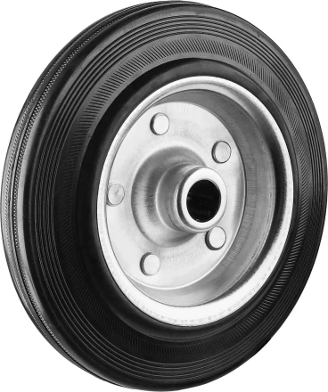 ЗУБР d 200 мм, г/п 185 кг, игольчатый подшипник, резина/металл, колесо, Профессионал (30936-200) купить в Нижневартовске