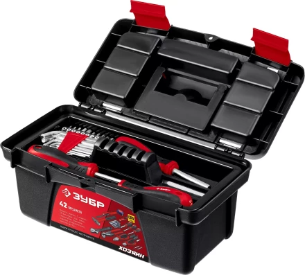 Универсальный набор инструмента для дома ЗУБР Хозяин-42 42 предмета купить в Нижневартовске
