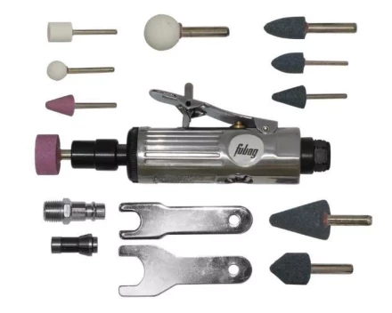 Пневмошлифмашина прямая GL 25000 FUBAG 103 л/мин с набором купить в Нижневартовске