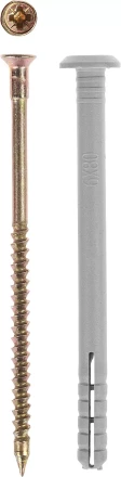 Дюбель-гвоздь ЗУБР "МАСТЕР" полипропиленовый, грибовидный бортик, 6 x 60 мм, 1200 шт 4-301350-06-060 купить в Нижневартовске