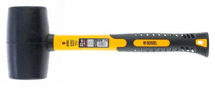 Киянка резиновая, 32 oz, черная резина, фибергласовая рукоятка// Denzel 7711194 купить в Нижневартовске