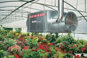 Подвесной газовый теплогенератор BALLU FARM 115 M/C LPG купить в Нижневартовске