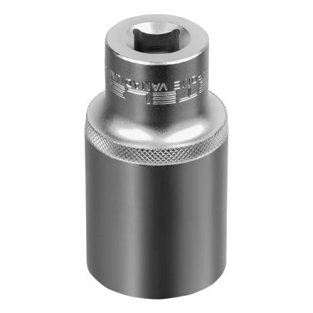 Головка торцевая удлиненная, 30 мм, шестигранная, CrV, под квадрат 1/2 Stels 13885 купить в Нижневартовске