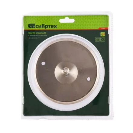 Сверло по керамической плитке и стеклу Сибртех 72737, 140 х 55 мм, шестигранный хвостовик, с центрующим сверлом купить в Нижневартовске