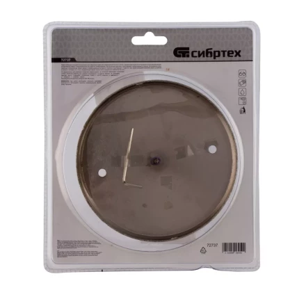 Сверло по керамической плитке и стеклу Сибртех 72737, 140 х 55 мм, шестигранный хвостовик, с центрующим сверлом купить в Нижневартовске