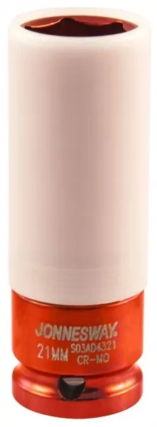 Головка ударная шестигранная 1/2" М21  для л/с дисков S03АD4321 Jonnesway 99429 купить в Нижневартовске