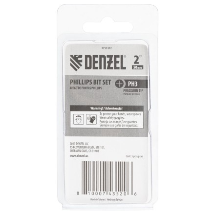 Бита PH3x50, 5 шт. Denzel 7711317 купить в Нижневартовске