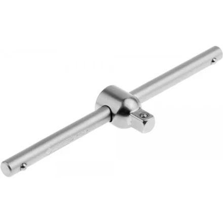 Вороток ЗУБР "МАСТЕР" T-образный для торцовых головок (1/4"), Cr-V, хроматированное покрытие, 115мм 27738-1/4 купить в Нижневартовске