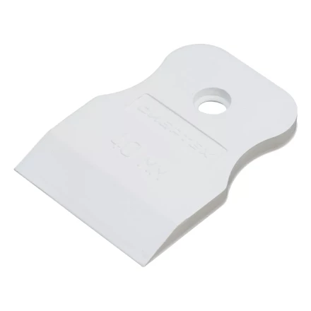 Шпатель, белая резина, 40 мм Россия Сибртех 85831 купить в Нижневартовске