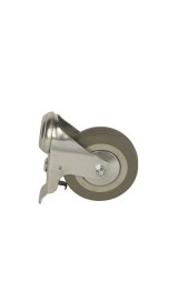 Колесо аппаратное поворотное SChgb 42 100 мм под болт с тормозом (F) 1003261