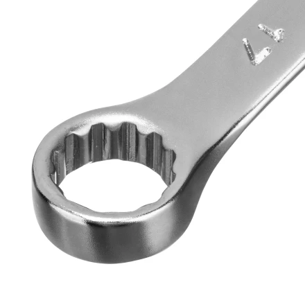 Набор ключей комбинированных Stels 6-17 мм, 6 шт., CrV, матовый хром, 15442 купить в Нижневартовске