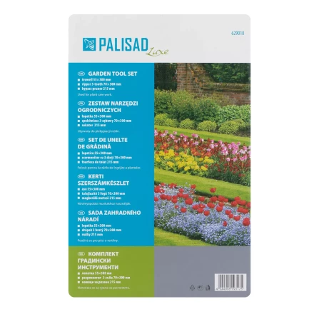 Набор садового инструмента с секатором Palisad 629018, алюминиевый цельнолитой, 3 предмета, LUXE купить в Нижневартовске