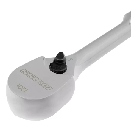 Ключ-трещотка 1/4" Gross 14050, CrV, 120 зубьев, цельнометаллический, хром купить в Нижневартовске