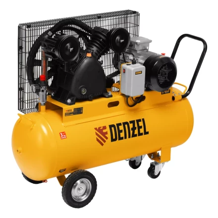 Компрессор воздушный рем. привод Denzel BCV 4000-T/100, 4,0 кВт, 100 литров, 690 л/мин купить в Нижневартовске