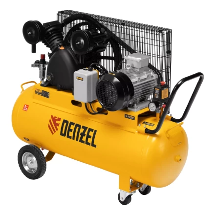 Компрессор воздушный рем. привод Denzel BCV 4000-T/100, 4,0 кВт, 100 литров, 690 л/мин купить в Нижневартовске