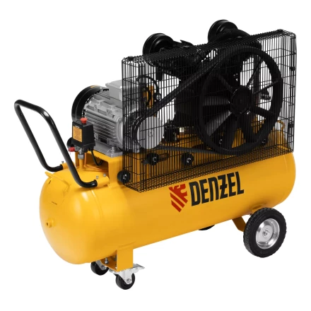 Компрессор воздушный рем. привод Denzel BCV 4000-T/100, 4,0 кВт, 100 литров, 690 л/мин купить в Нижневартовске