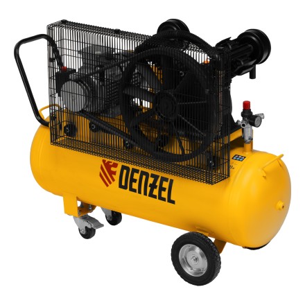 Компрессор воздушный рем. привод Denzel BCV 4000-T/100, 4,0 кВт, 100 литров, 690 л/мин купить в Нижневартовске