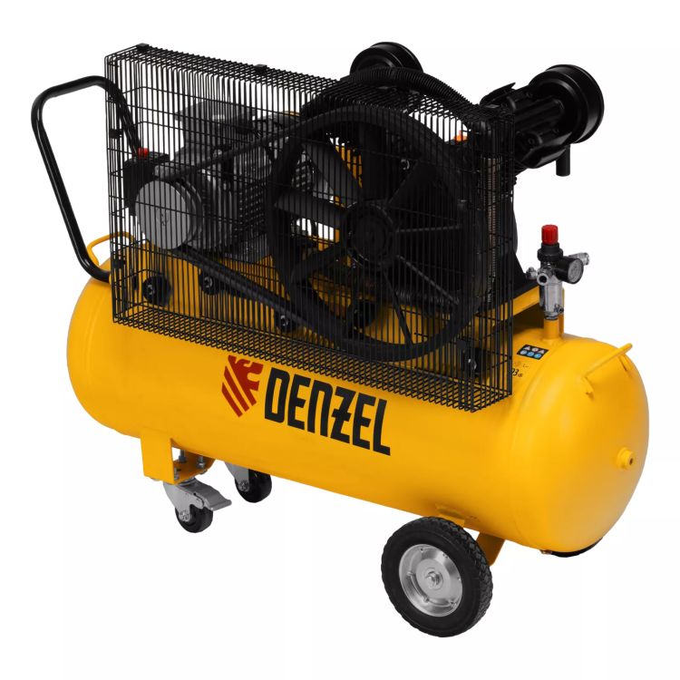Компрессор воздушный рем. привод Denzel BCV 4000-T/100, 4,0 кВт, 100 литров, 690 л/мин купить в Нижневартовске