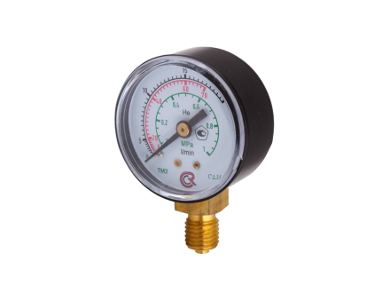 Манометр ТМ-210Р  0-70/20L/min 1,0MPa  M12х1,5 2,5 He  Сварог купить в Нижневартовске