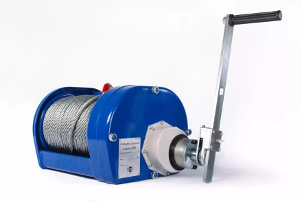 Лебедка ручная TOR ЛТ-3 (JHW) г/п 3,0 т длина троса 40 м 11331 купить в Нижневартовске