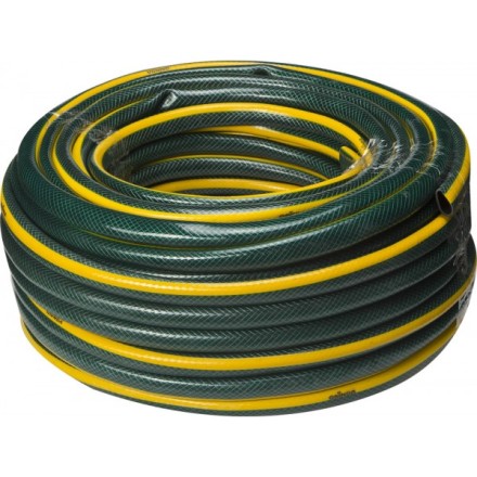 Шланг GRINDA &quot;STANDARD&quot; поливочный, 15 атм., армированный, 3-х слойный, 3/4&quot;х50м 429000-3/4-50 купить в Нижневартовске