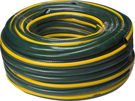 Шланг GRINDA &quot;STANDARD&quot; поливочный, 15 атм., армированный, 3-х слойный, 3/4&quot;х50м 429000-3/4-50 купить в Нижневартовске