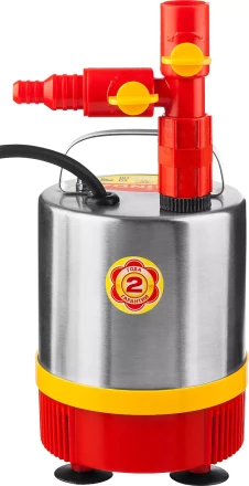 Насос GRINDA фонтанный д/чистой воды, нерж. сталь, 3 насадки, пропуск. способ. 1400 л/ч, высота подачи воды 1,9 м, 38 Вт GFPP-23-1.9 купить в Нижневартовске