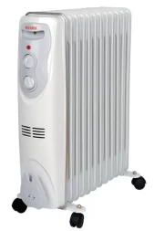 Маслянный радиатор обогреватель электрический Ресанта ОМ-12Н