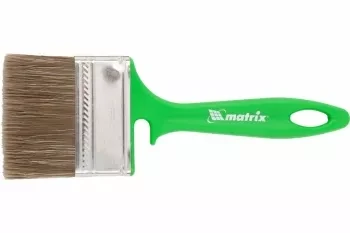 Кисть флейцевая "РАБОТЫ ПО ДЕРЕВУ"  70*12 мм  MATRIX Color Line 83375