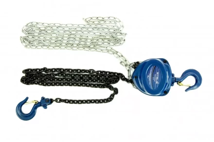 Таль цепная 2 т h подъема 2,5 м расстояние между крюками 400 мм Stels 51946 купить в Нижневартовске