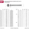Болт ЗУБР "МАСТЕР" с шестигранной головкой, ГОСТ 7798-70, класс прочности 5.8, оцинкованный, M12x25мм, 5кг 303080-12-025 купить в Нижневартовске