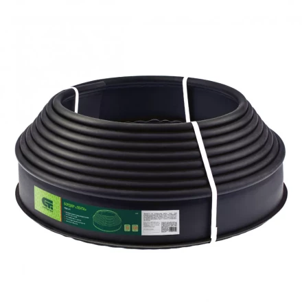 Бордюр "Лента" черный Сибртех 64550 купить в Нижневартовске